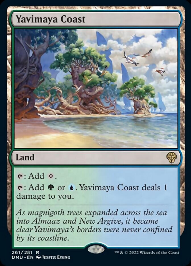 Yavimaya Coast [Dominaria United] | Good Games North