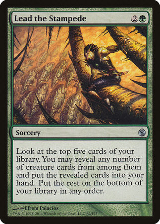 Lead the Stampede [Mirrodin Besieged] | Good Games North