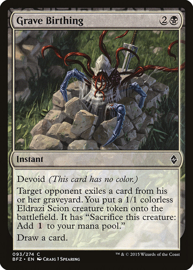 Grave Birthing [Battle for Zendikar] | Good Games North