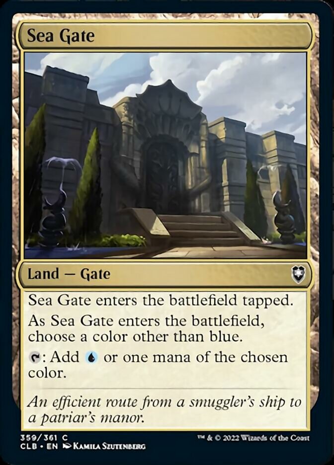 Sea Gate [Commander Legends: Battle for Baldur's Gate] | Good Games North