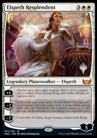 Elspeth Resplendent (Promo Pack) [Streets of New Capenna Promos] | Good Games North