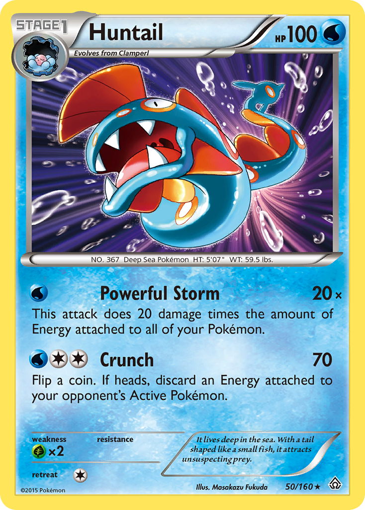 Huntail (50/160) [XY: Primal Clash] | Good Games North