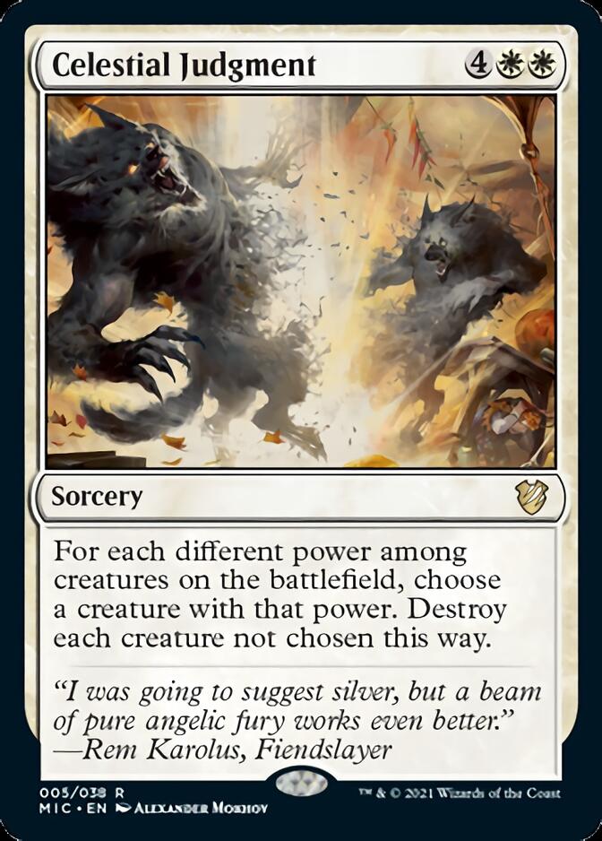 Celestial Judgment [Innistrad: Midnight Hunt Commander] | Good Games North
