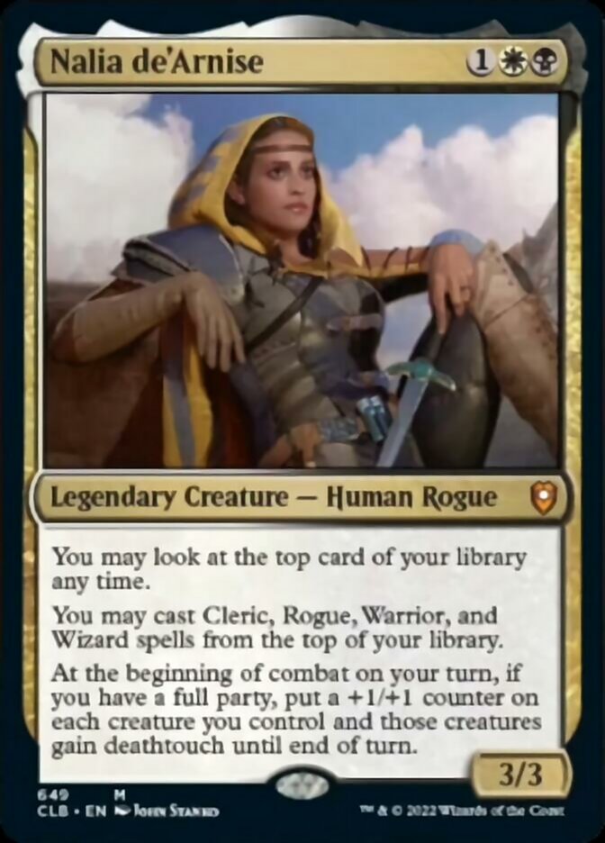 Nalia de'Arnise [Commander Legends: Battle for Baldur's Gate] | Good Games North