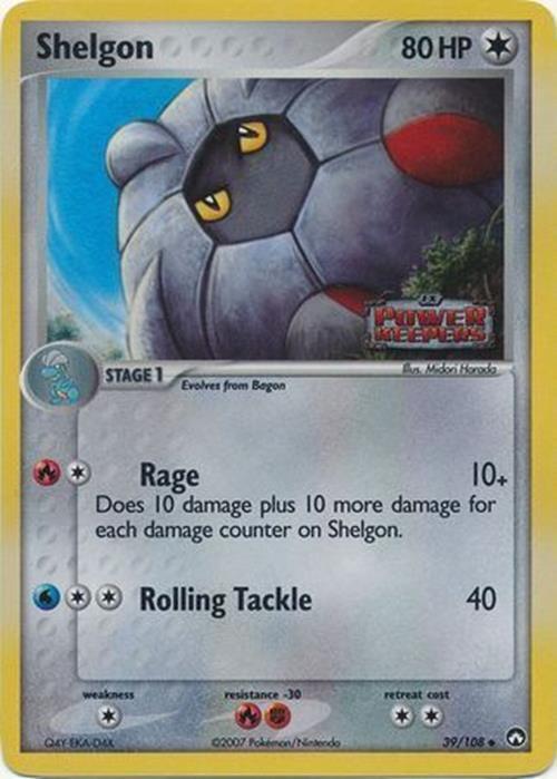 Shelgon (39/108) (Stamped) [EX: Power Keepers] | Good Games North