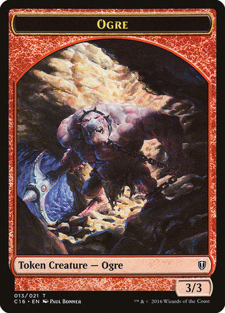Ogre // Bird (Blue) Double-sided Token [Commander 2016 Tokens] | Good Games North
