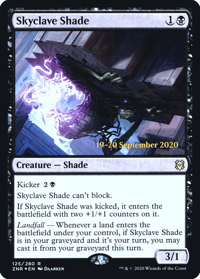 Skyclave Shade  [Zendikar Rising Prerelease Promos] | Good Games North
