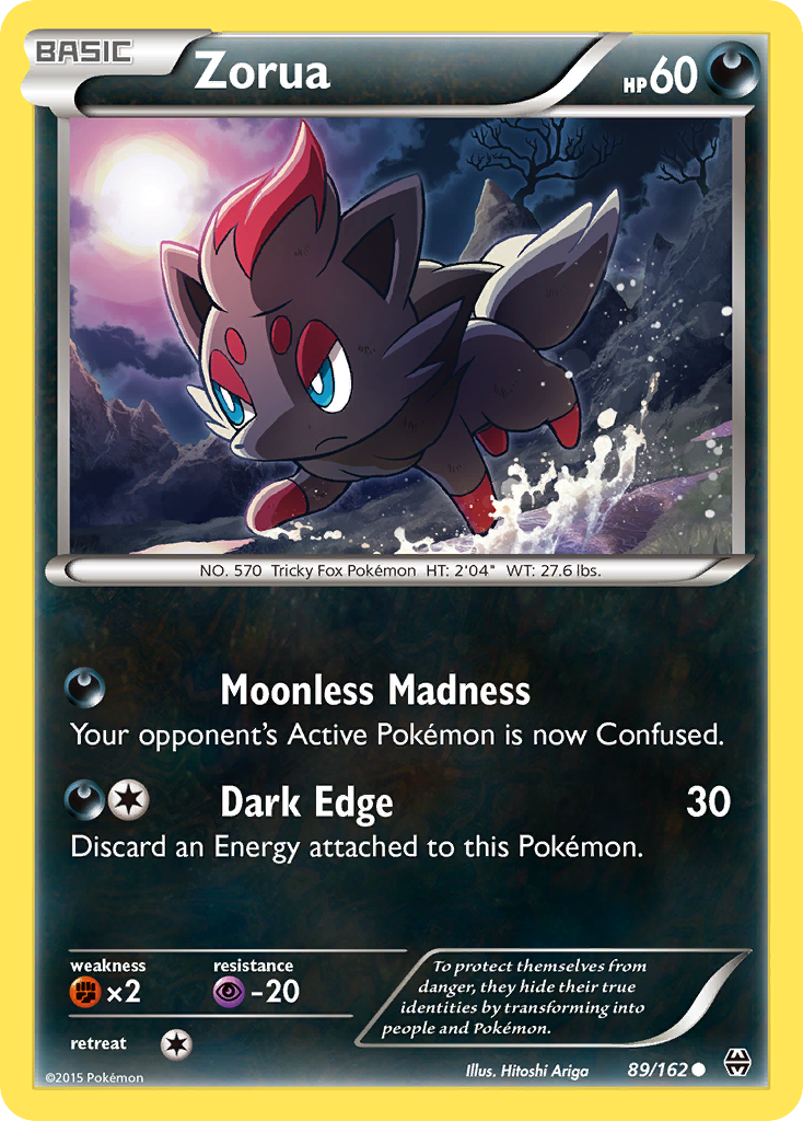 Zorua (89/162) [XY: BREAKthrough] | Good Games North