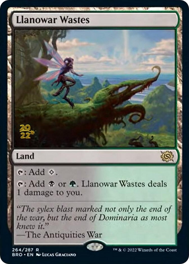 Llanowar Wastes [The Brothers' War: Prerelease Promos] | Good Games North