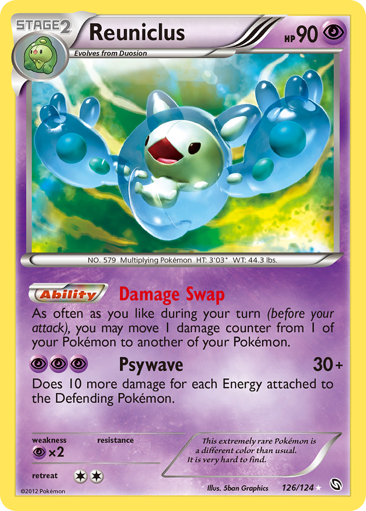 Reuniclus (126/124) [Black & White: Dragons Exalted] | Good Games North