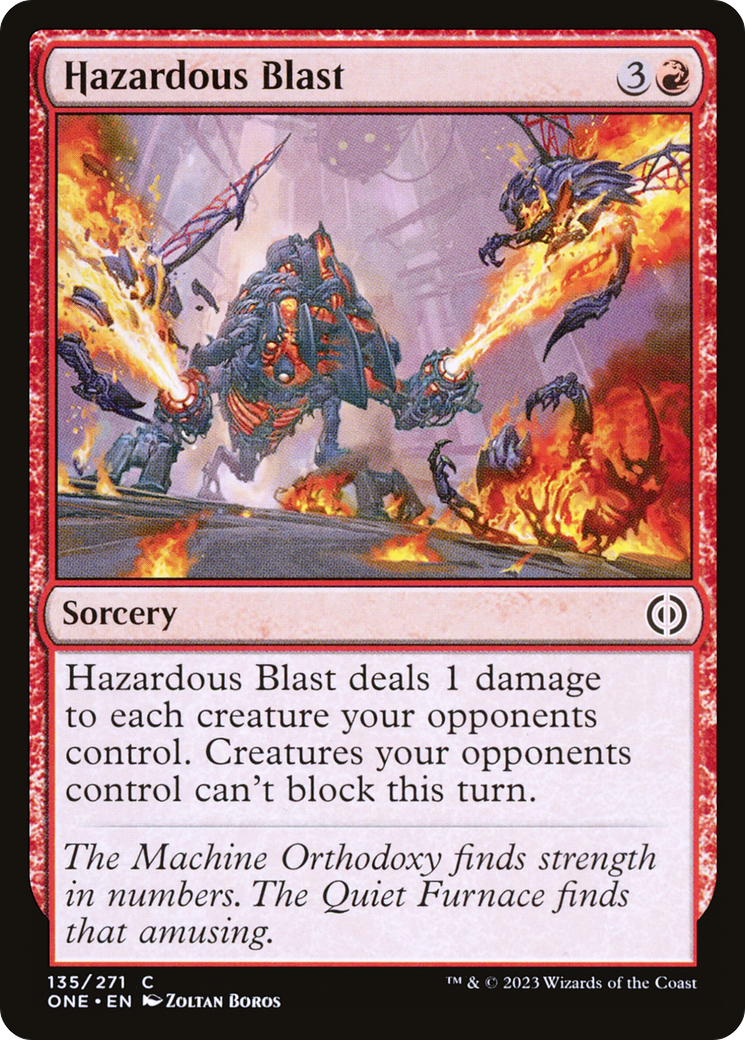 Hazardous Blast [Phyrexia: All Will Be One] | Good Games North