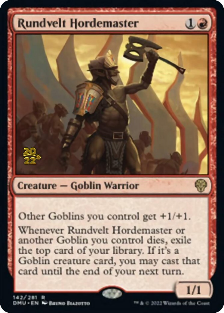 Rundvelt Hordemaster [Dominaria United Prerelease Promos] | Good Games North