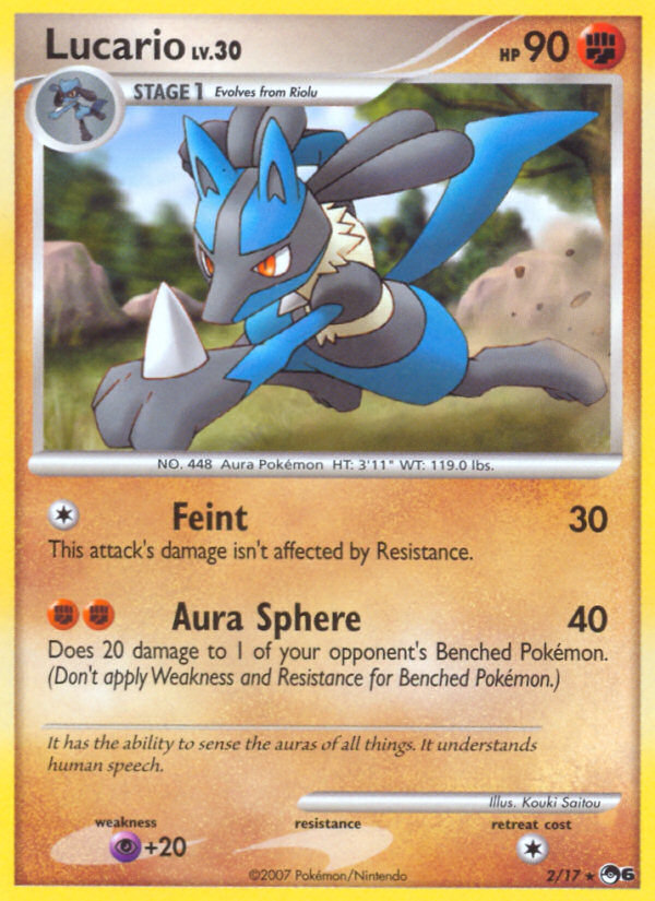 Lucario (2/17) [POP Series 6] | Good Games North