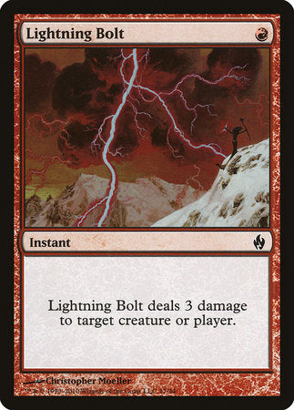 Lightning Bolt [Premium Deck Series: Fire and Lightning] | Good Games North