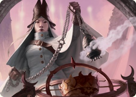 Celestus Sanctifier Art Card [Innistrad: Midnight Hunt Art Series] | Good Games North