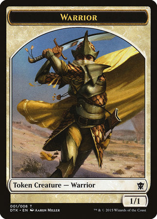 Warrior Token [Dragons of Tarkir Tokens] | Good Games North