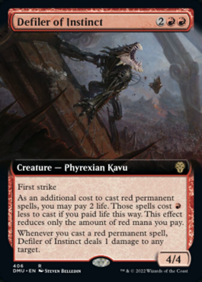Defiler of Instinct (Extended Art) [Dominaria United] | Good Games North