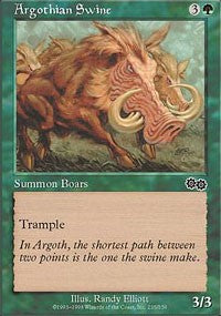 Argothian Swine [Urza's Saga] | Good Games North