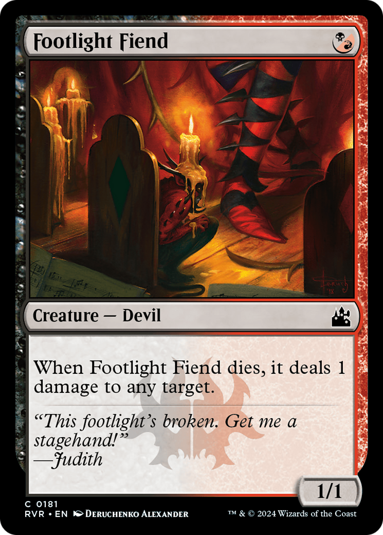Footlight Fiend [Ravnica Remastered] | Good Games North