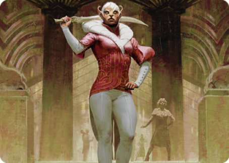 Mage's Attendant Art Card [Streets of New Capenna Art Series] | Good Games North