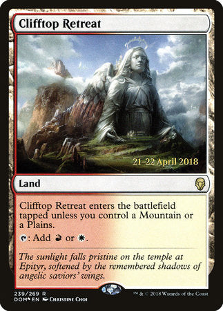 Clifftop Retreat [Dominaria Promos] | Good Games North