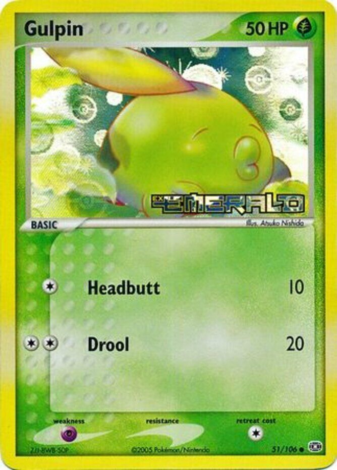Gulpin (51/106) (Stamped) [EX: Emerald] | Good Games North