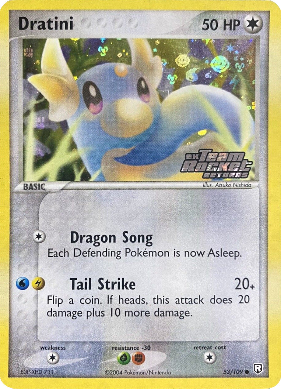 Dratini (53/109) (Stamped) [EX: Team Rocket Returns] | Good Games North