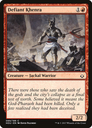 Defiant Khenra [Hour of Devastation] | Good Games North