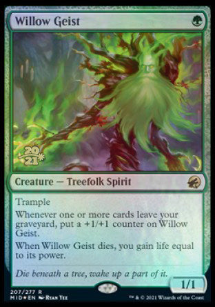 Willow Geist [Innistrad: Midnight Hunt Prerelease Promos] | Good Games North