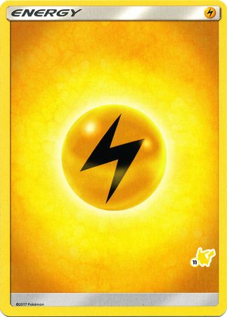 Lightning Energy (Pikachu Stamp #11) [Battle Academy 2020] | Good Games North