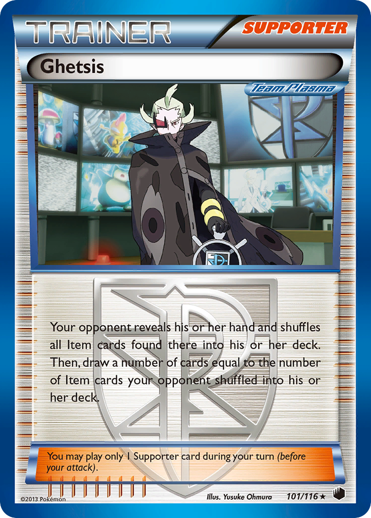 Ghetsis (101/116) [Black & White: Plasma Freeze] | Good Games North