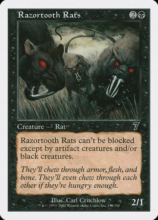Razortooth Rats [Seventh Edition] | Good Games North