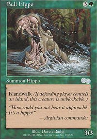 Bull Hippo [Urza's Saga] | Good Games North