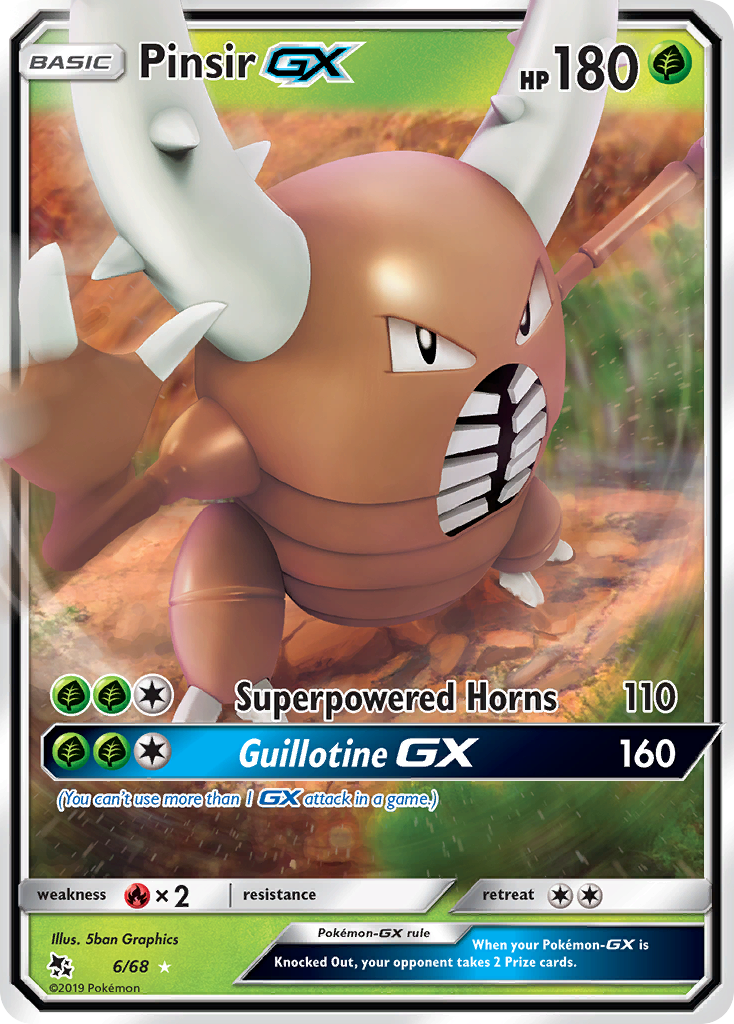 Pinsir GX (6/68) [Sun & Moon: Hidden Fates] | Good Games North