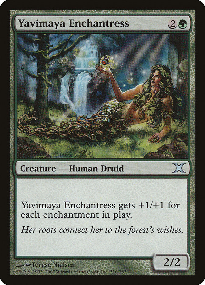 Yavimaya Enchantress [Tenth Edition] | Good Games North
