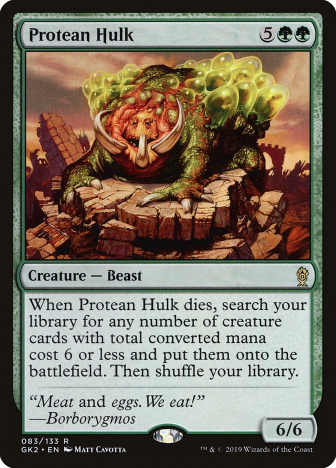 Protean Hulk [Ravnica Allegiance Guild Kit] | Good Games North