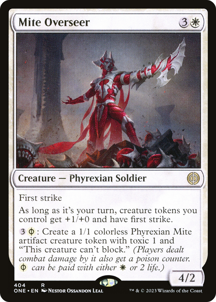 Mite Overseer [Phyrexia: All Will Be One] | Good Games North