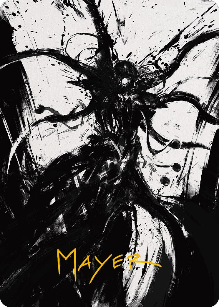 Tekuthal, Inquiry Dominus Art Card (Gold-Stamped Signature) [Phyrexia: All Will Be One Art Series] | Good Games North