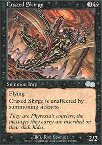 Crazed Skirge [Urza's Saga] | Good Games North