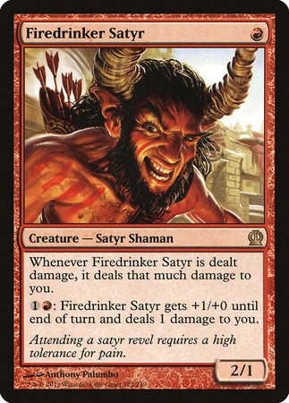 Firedrinker Satyr [Theros] | Good Games North