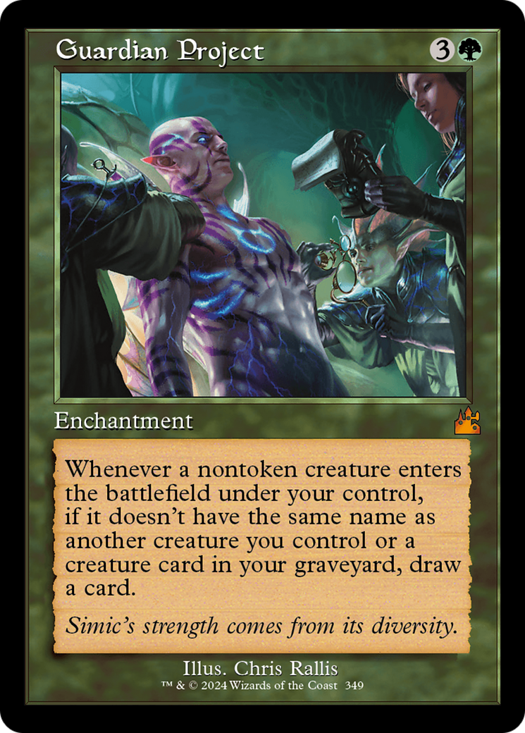 Guardian Project (Retro Frame) [Ravnica Remastered] | Good Games North