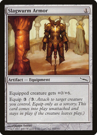 Slagwurm Armor [Mirrodin] | Good Games North