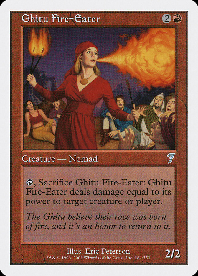 Ghitu Fire-Eater [Seventh Edition] | Good Games North