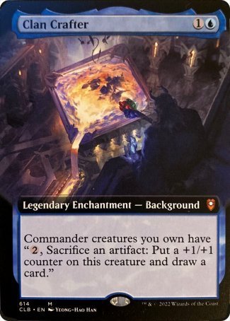 Clan Crafter (Extended Art) [Commander Legends: Battle for Baldur's Gate] | Good Games North