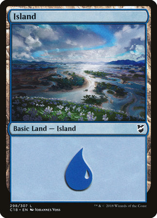Island (298) [Commander 2018] | Good Games North
