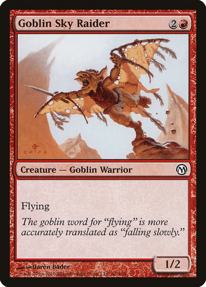 Goblin Sky Raider [Duels of the Planeswalkers] | Good Games North