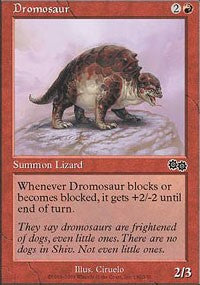 Dromosaur [Urza's Saga] | Good Games North