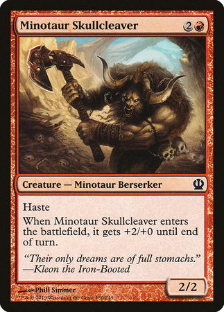 Minotaur Skullcleaver [Theros] | Good Games North