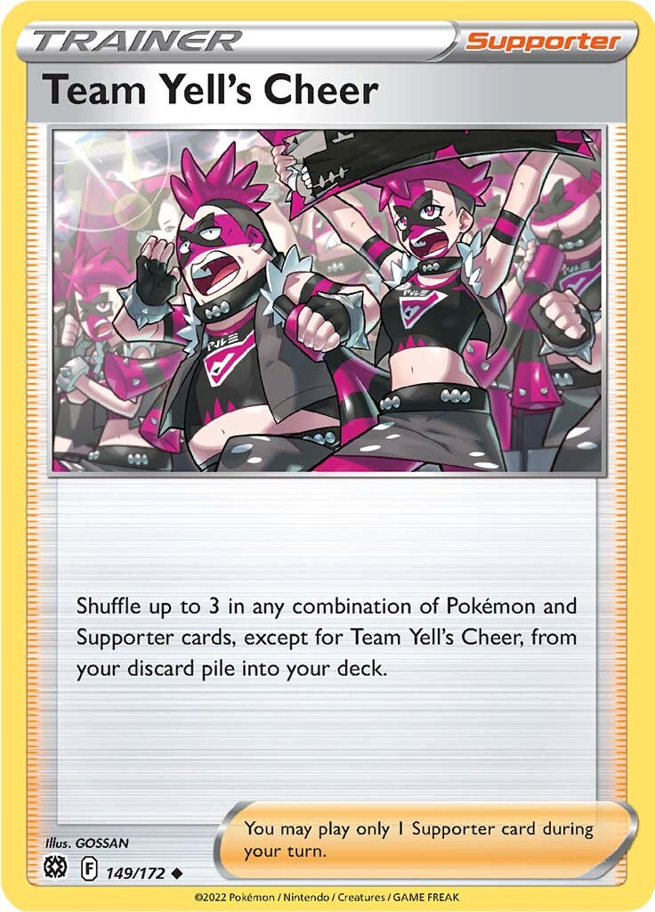 Team Yell's Cheer (149/172) [Sword & Shield: Brilliant Stars] | Good Games North