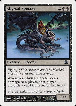 Abyssal Specter [Eighth Edition] | Good Games North